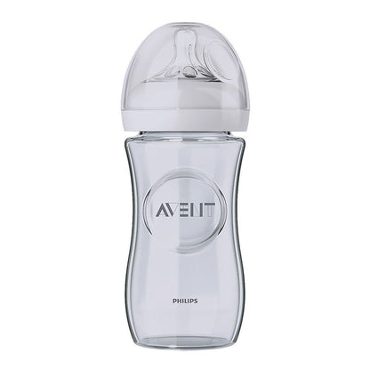 AVENT NATURAL GLASS BOTTLE 240ml (SCF673/13)