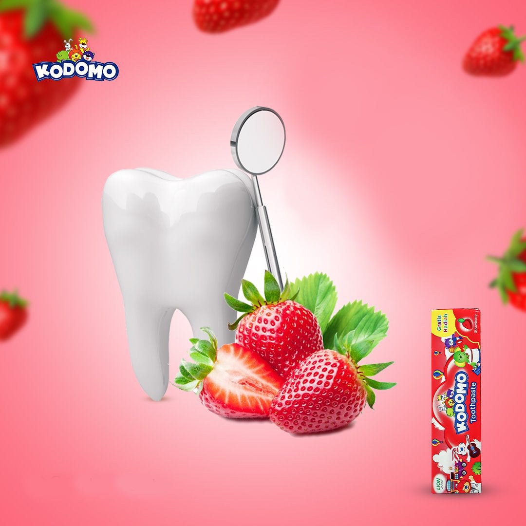Kodomo Strawberry Toothpaste - 45g