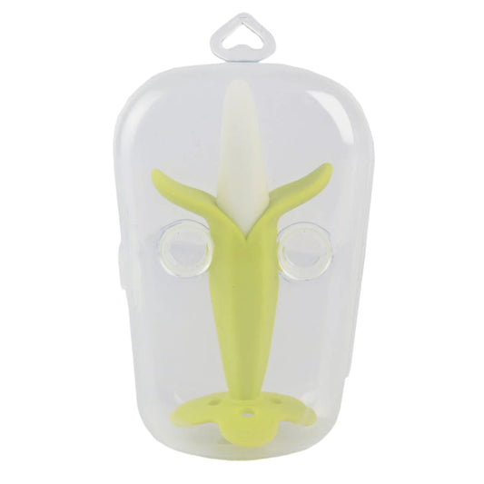 Silicone Banana Teether Brush