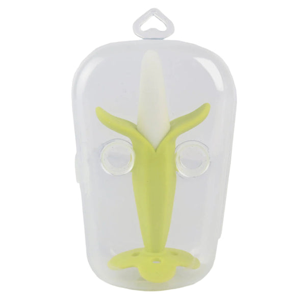 Silicone Banana Teether Brush