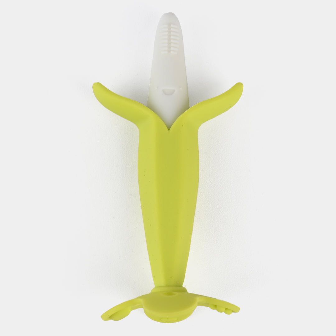 Silicone Banana Teether Brush