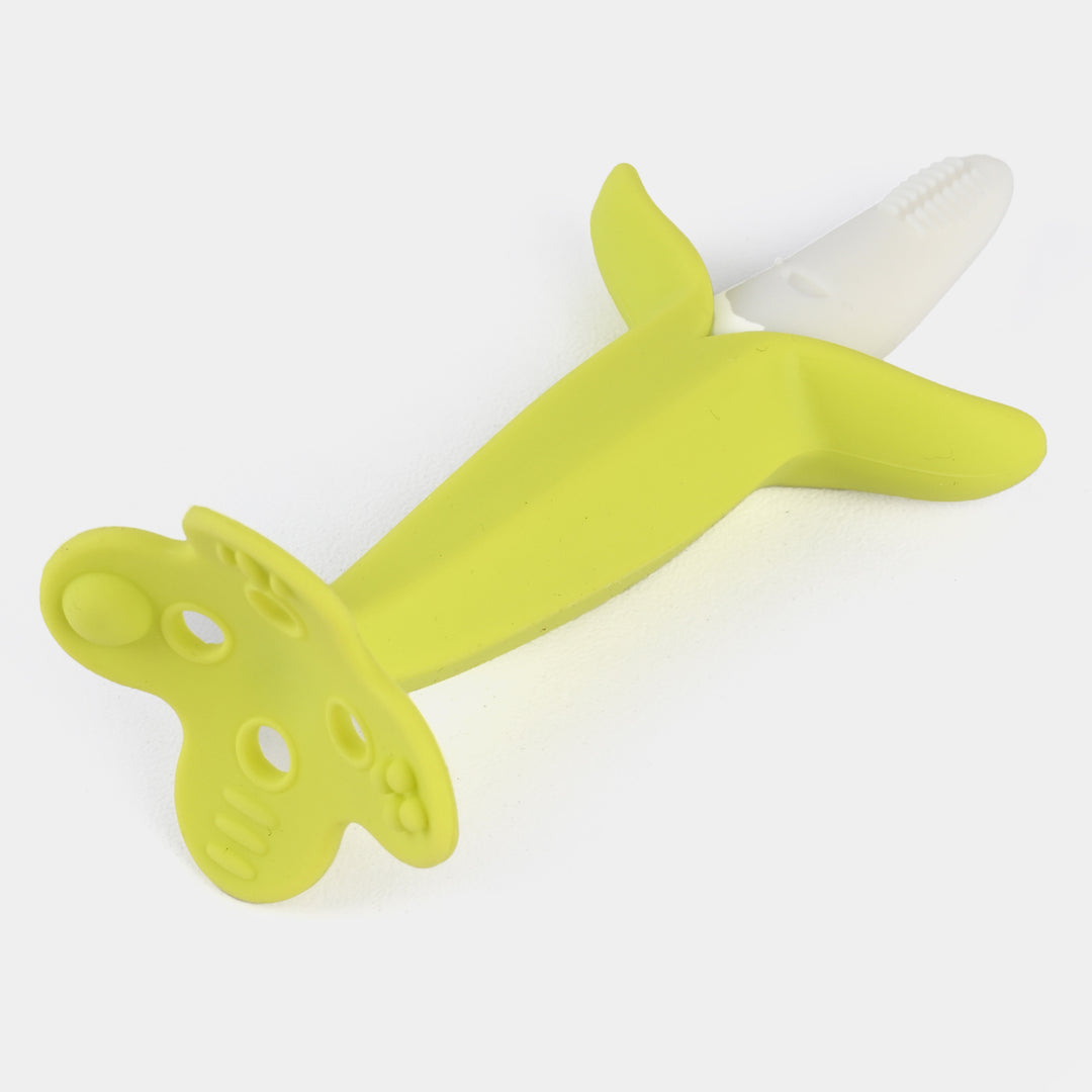 Silicone Banana Teether Brush